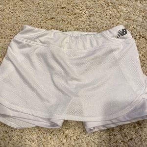 New balance white skort sz 7/8